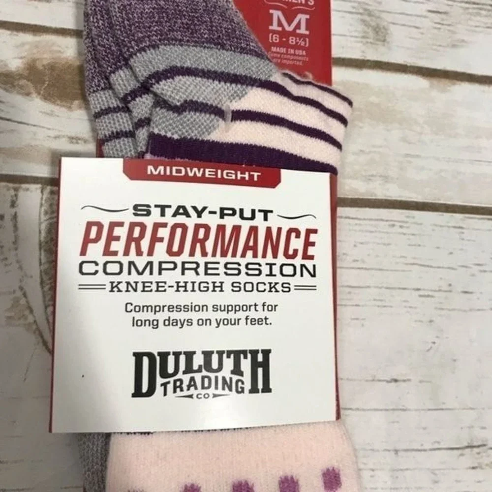 Duluth Trading Compression Knee High Socks medium‎ 6-8.5 nwt - Picture 5 of 10